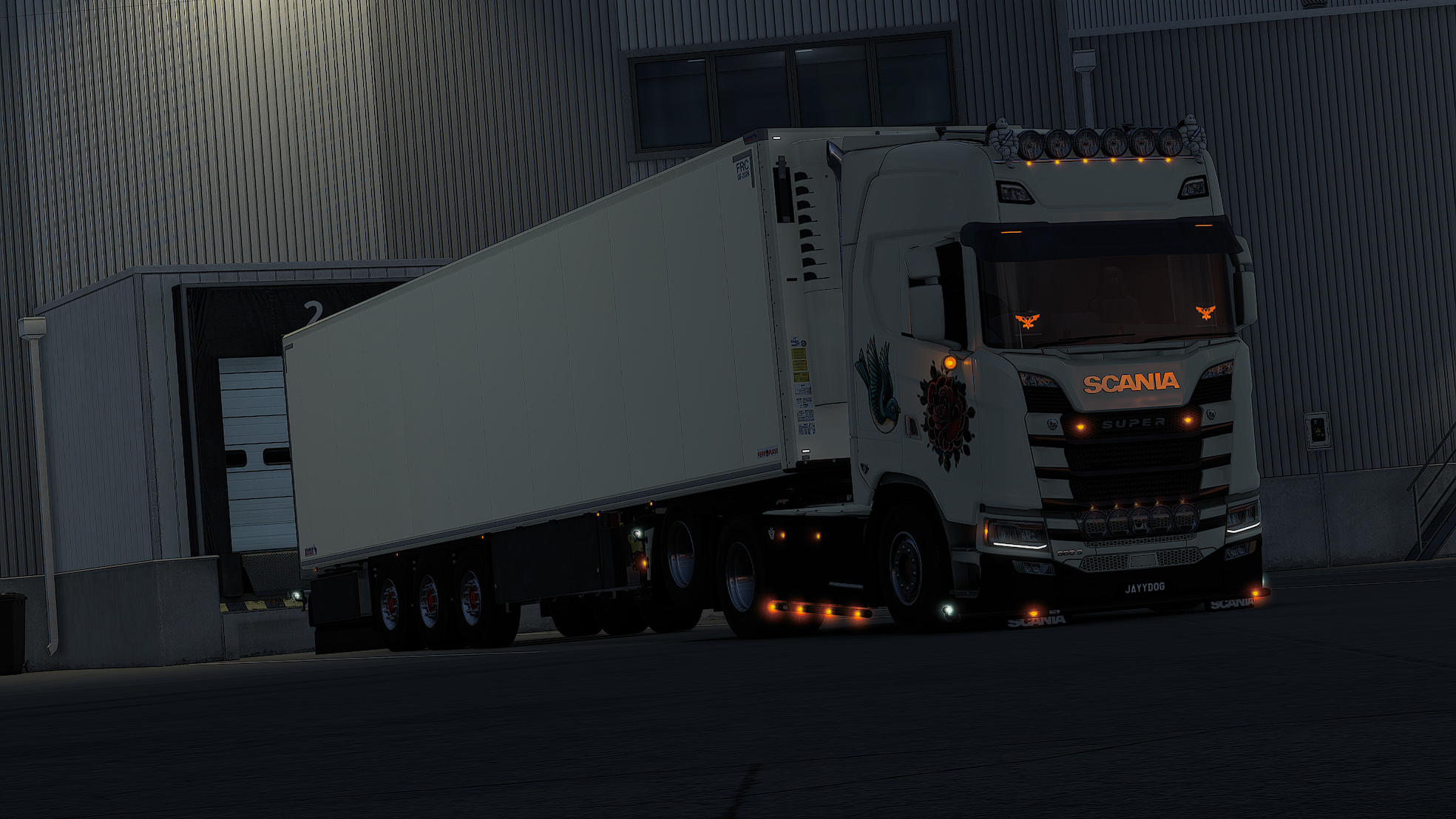 Rose Edition - Scania 6z2 Short cab / Long.