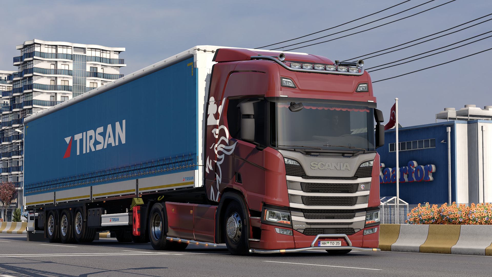 Scania R500 4x2 + Tirsan Trailer