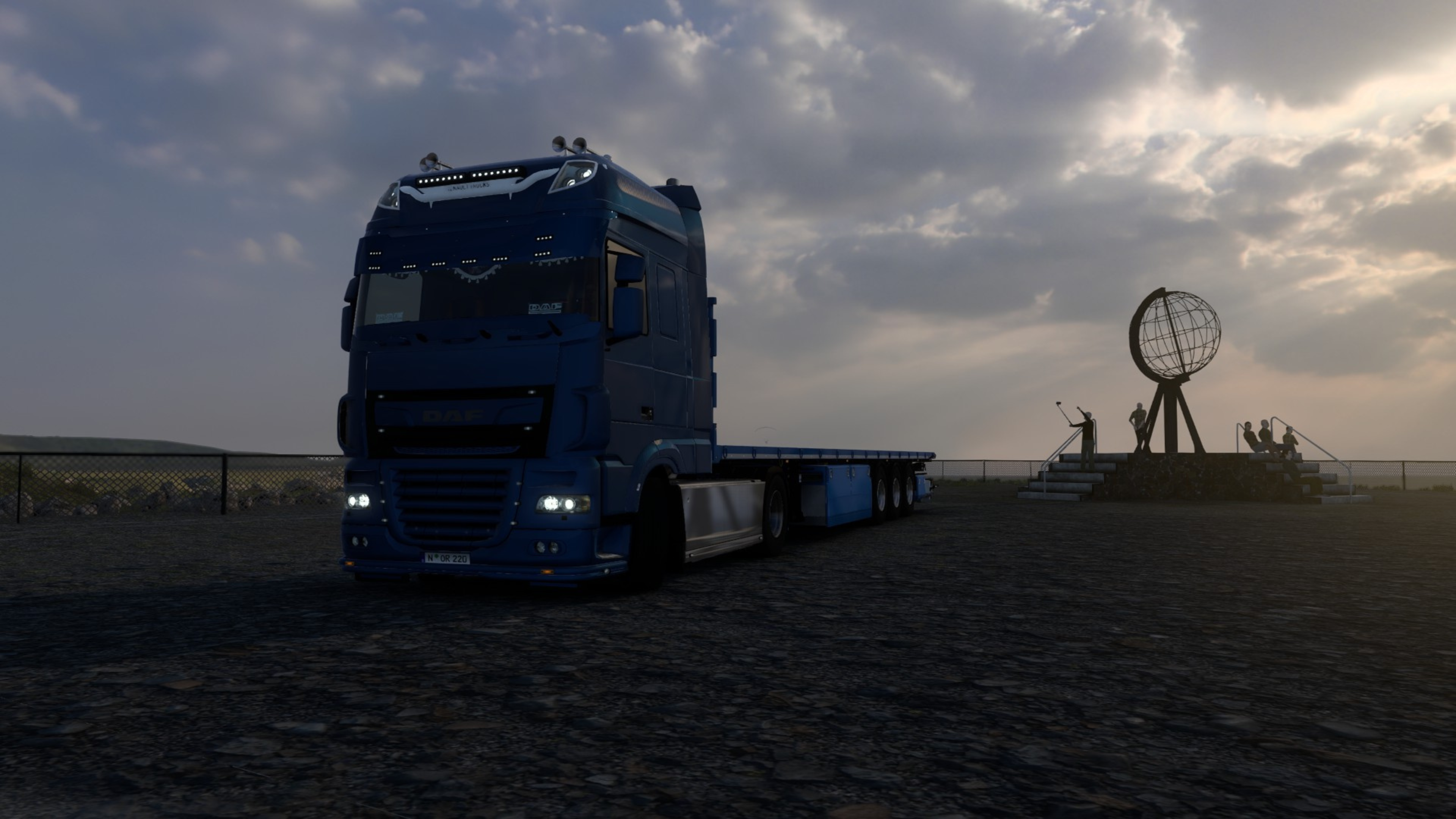Krone Flachbett