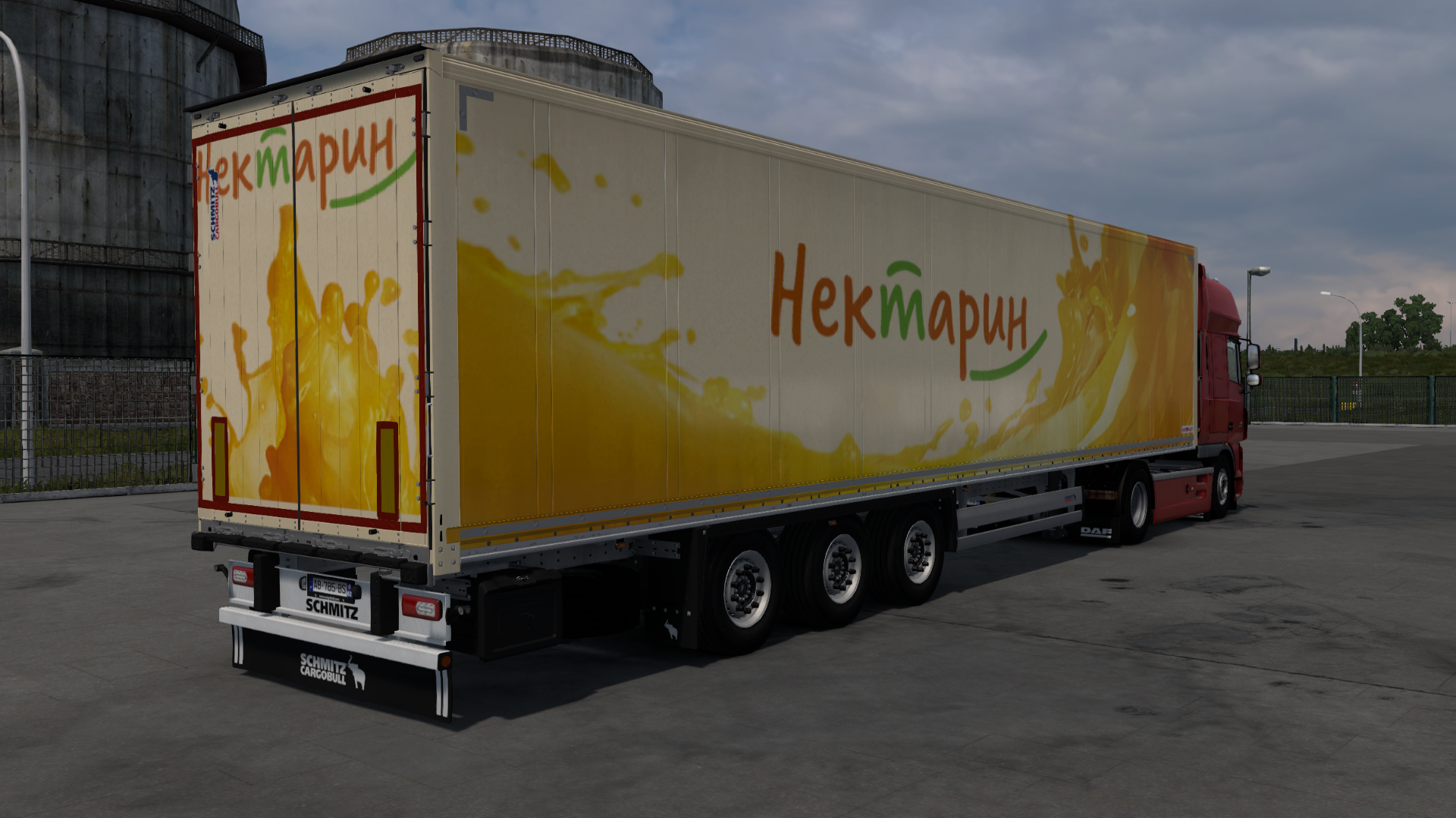 Schmitz SBO with company paintjob - Nektarin