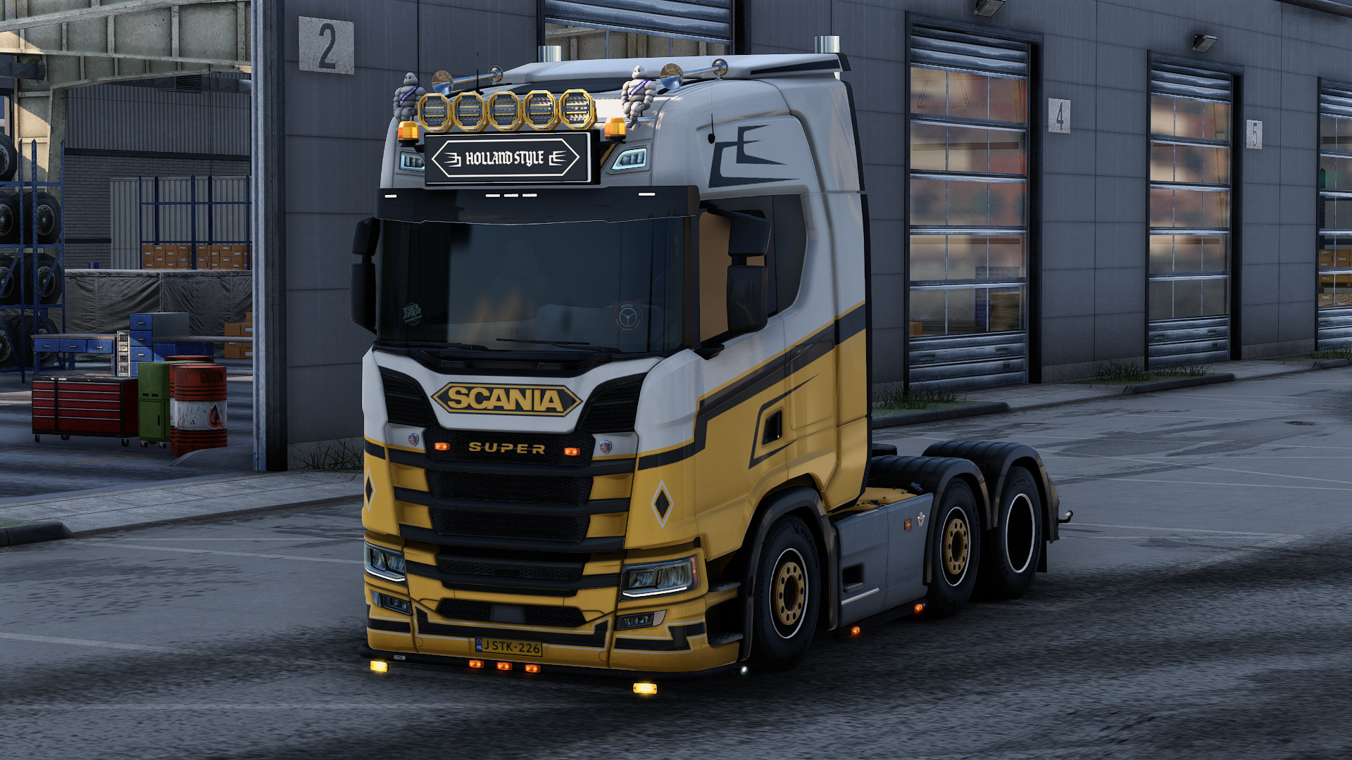 Scania S paintjob