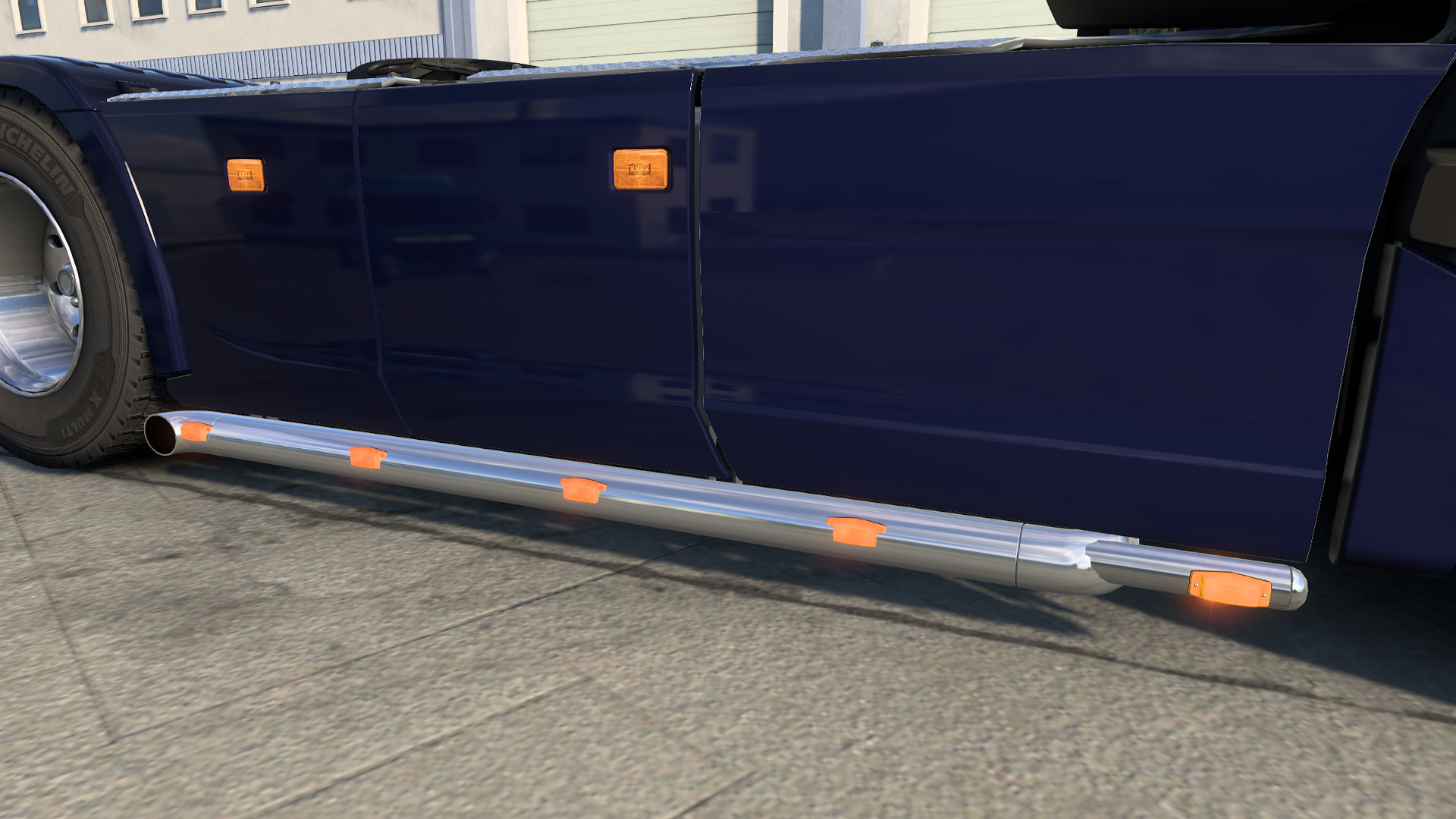 Exhausts + sidebars