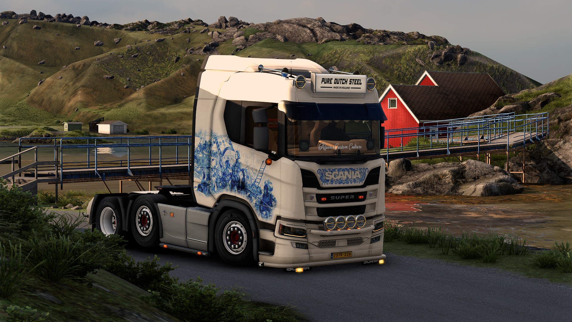 Scania R770 6x20 Midlift low roof