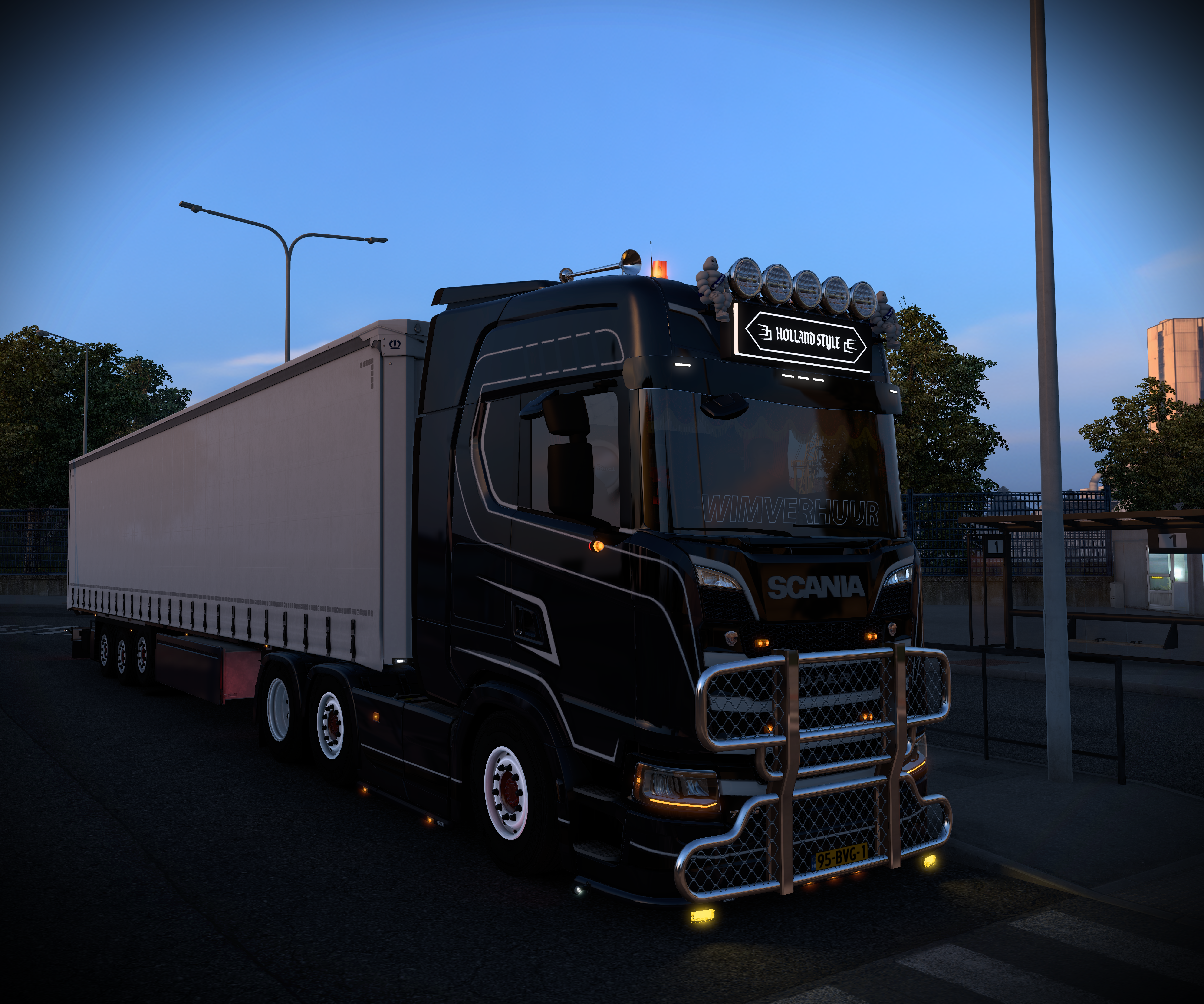 Scania S  + Trailer