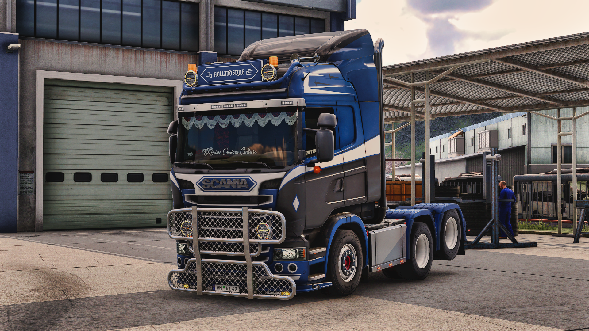 Scania R2009 6x2 Taglfit