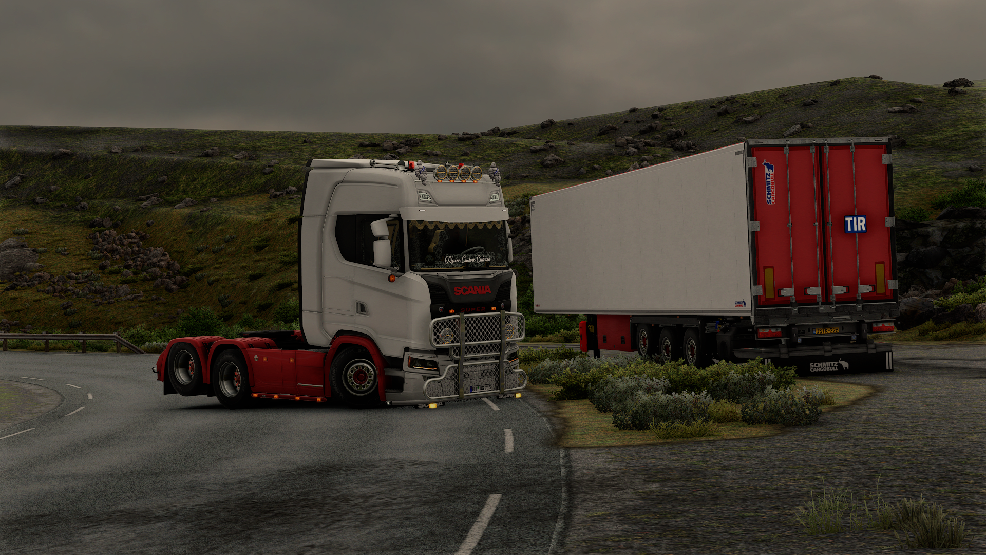 Scania S770 6x2 Taglift