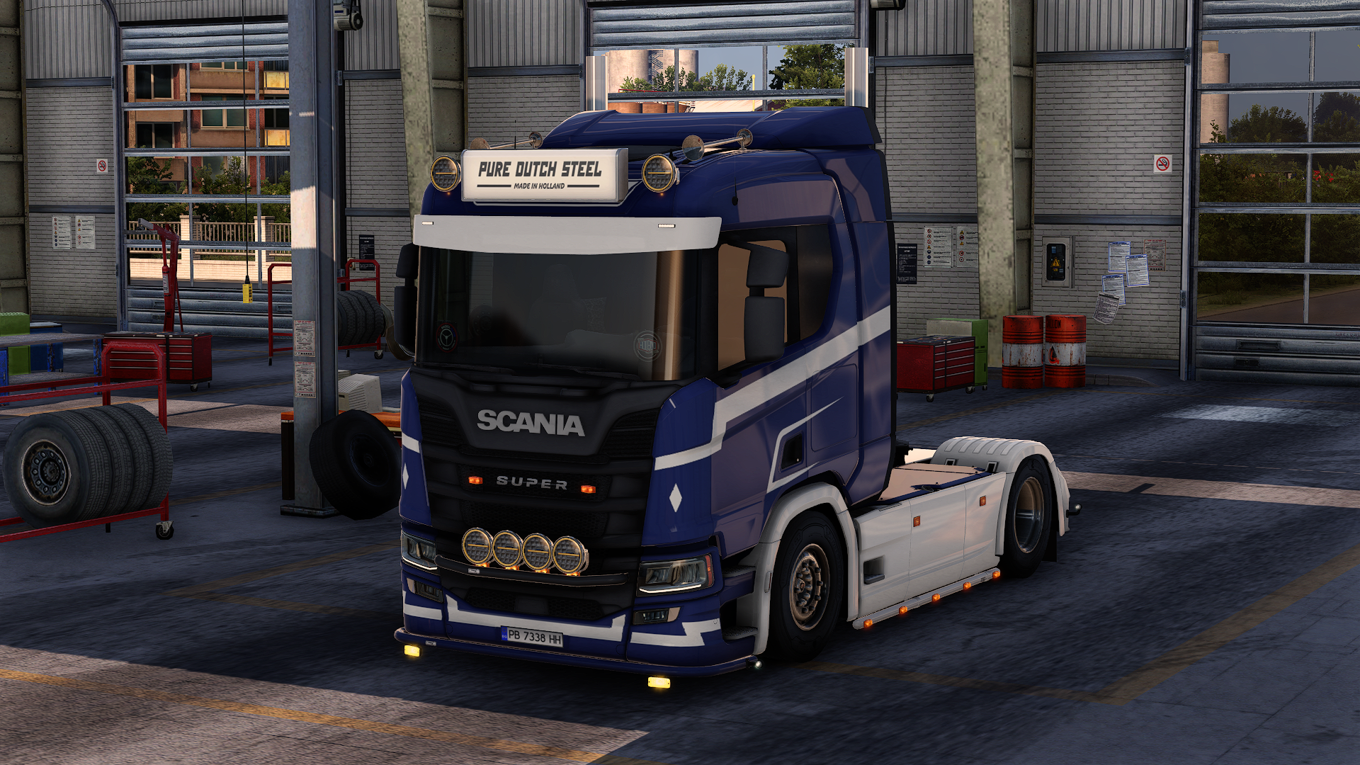 Scania R low roof