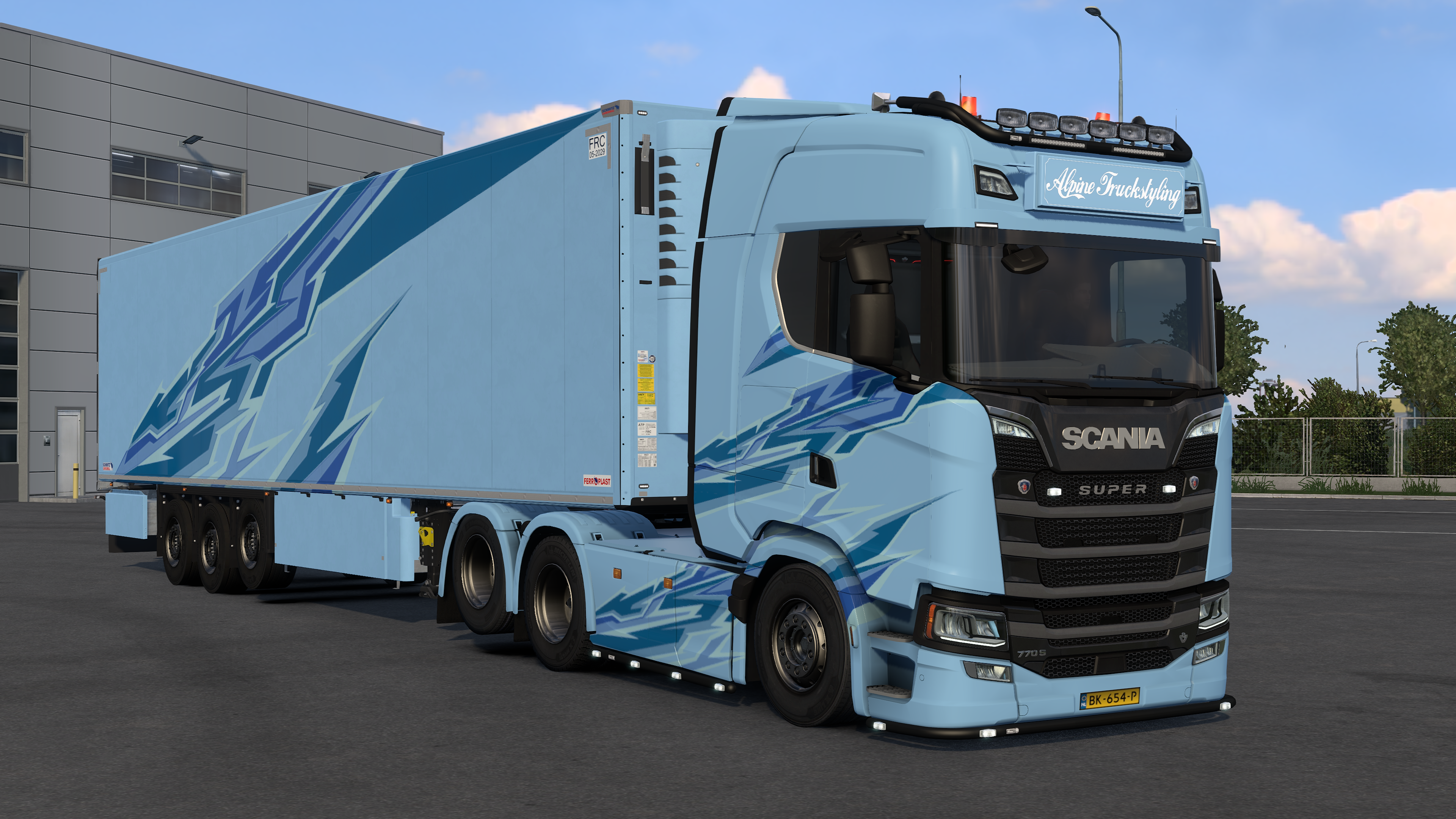 Scania Frost + Fire Edition