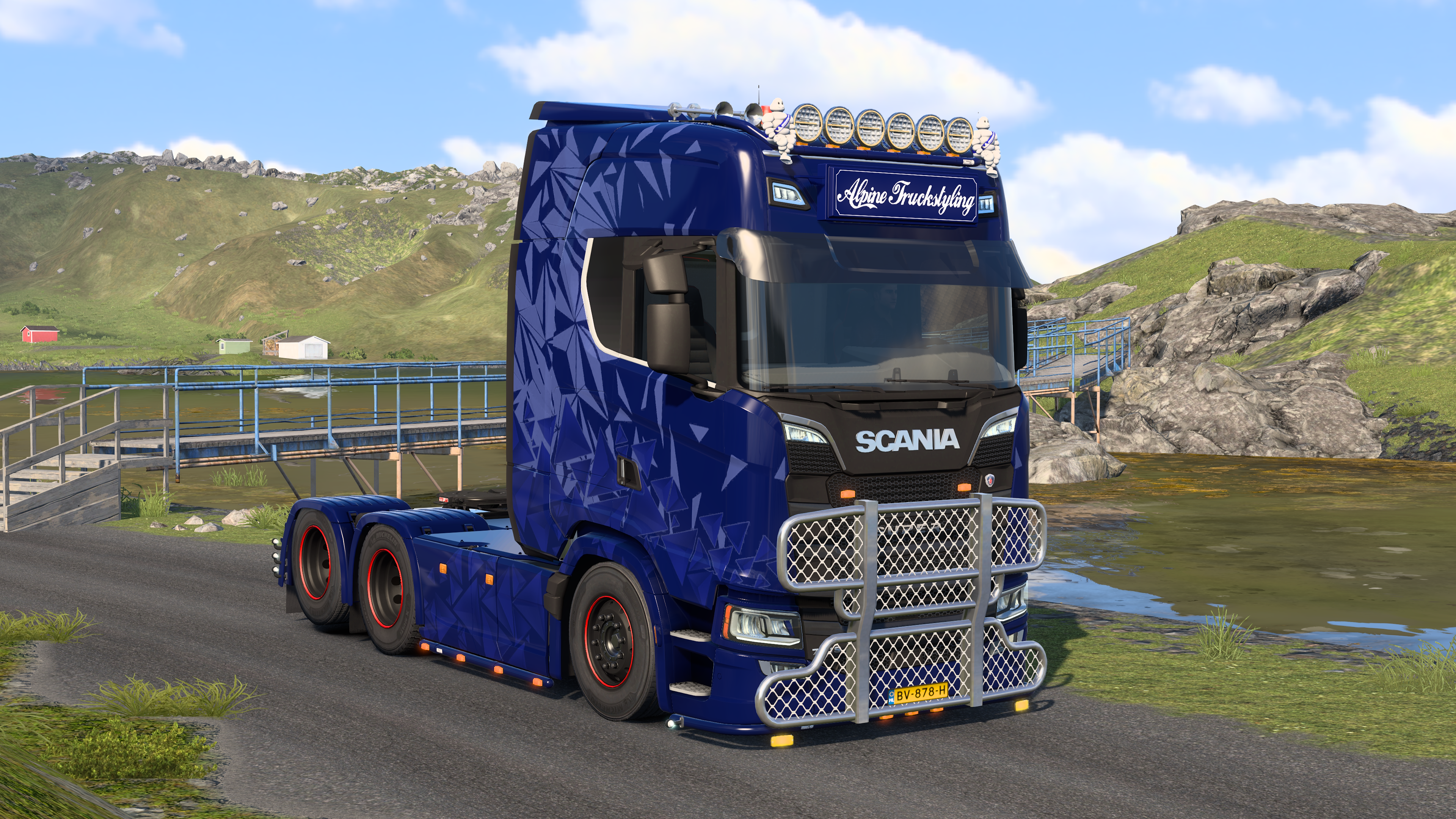 Scania King´s Blue