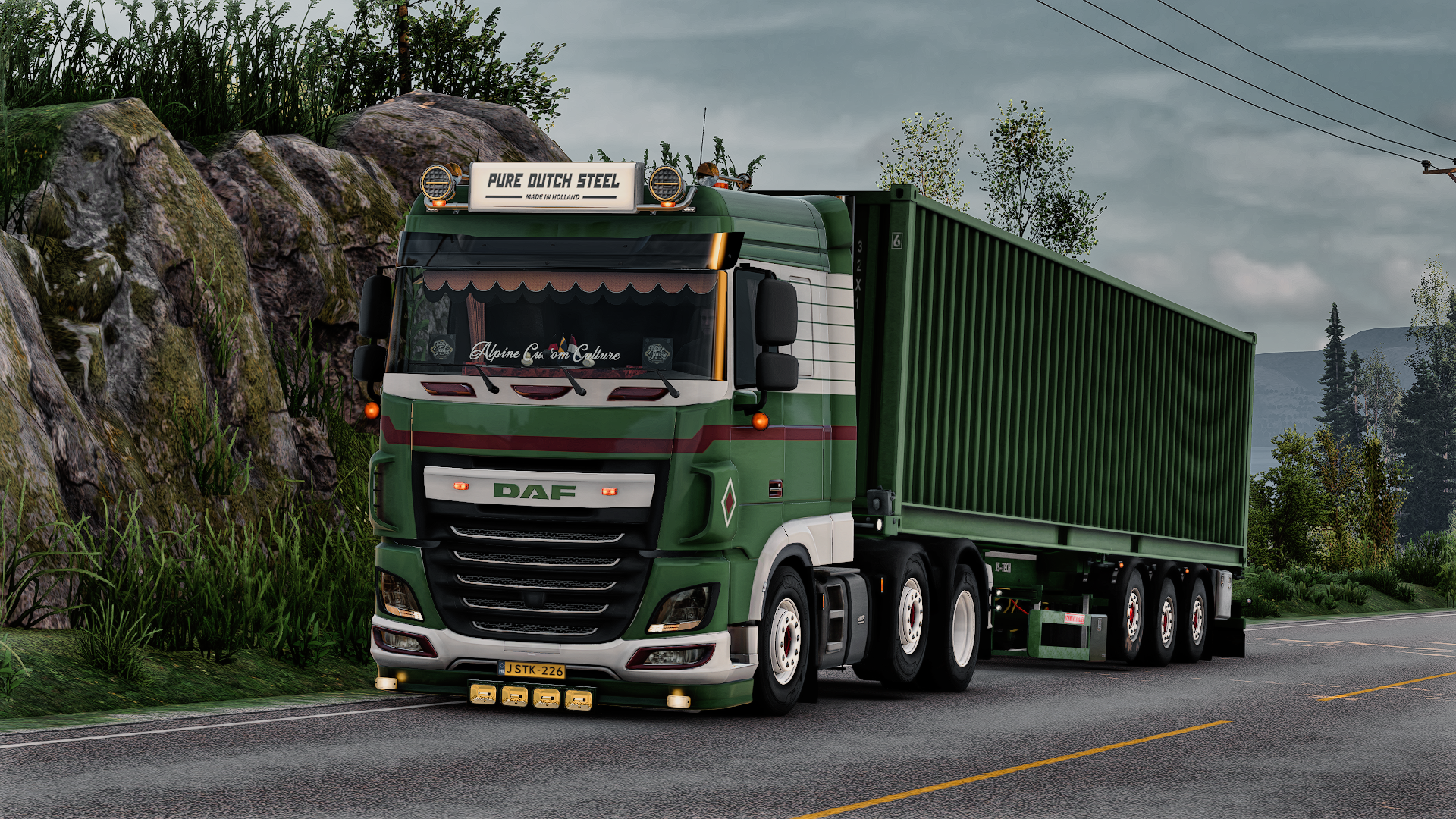 DAF XF 106 6x2 Midlift