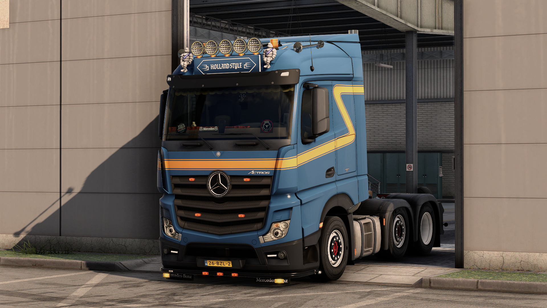 Mercedes Actros MP4 6x2 Midlift