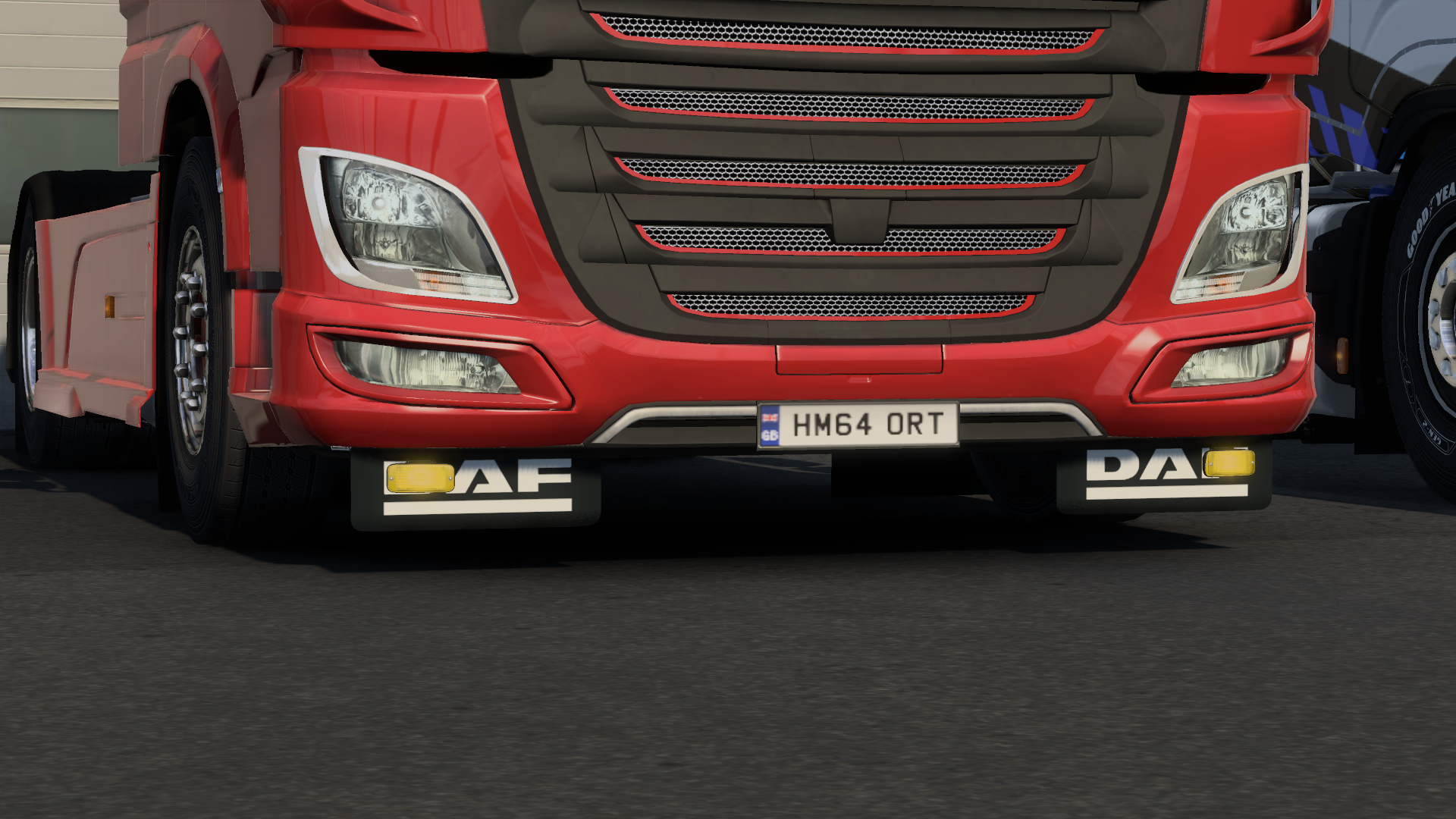 Talmu + Mudflap For Daf XF 106