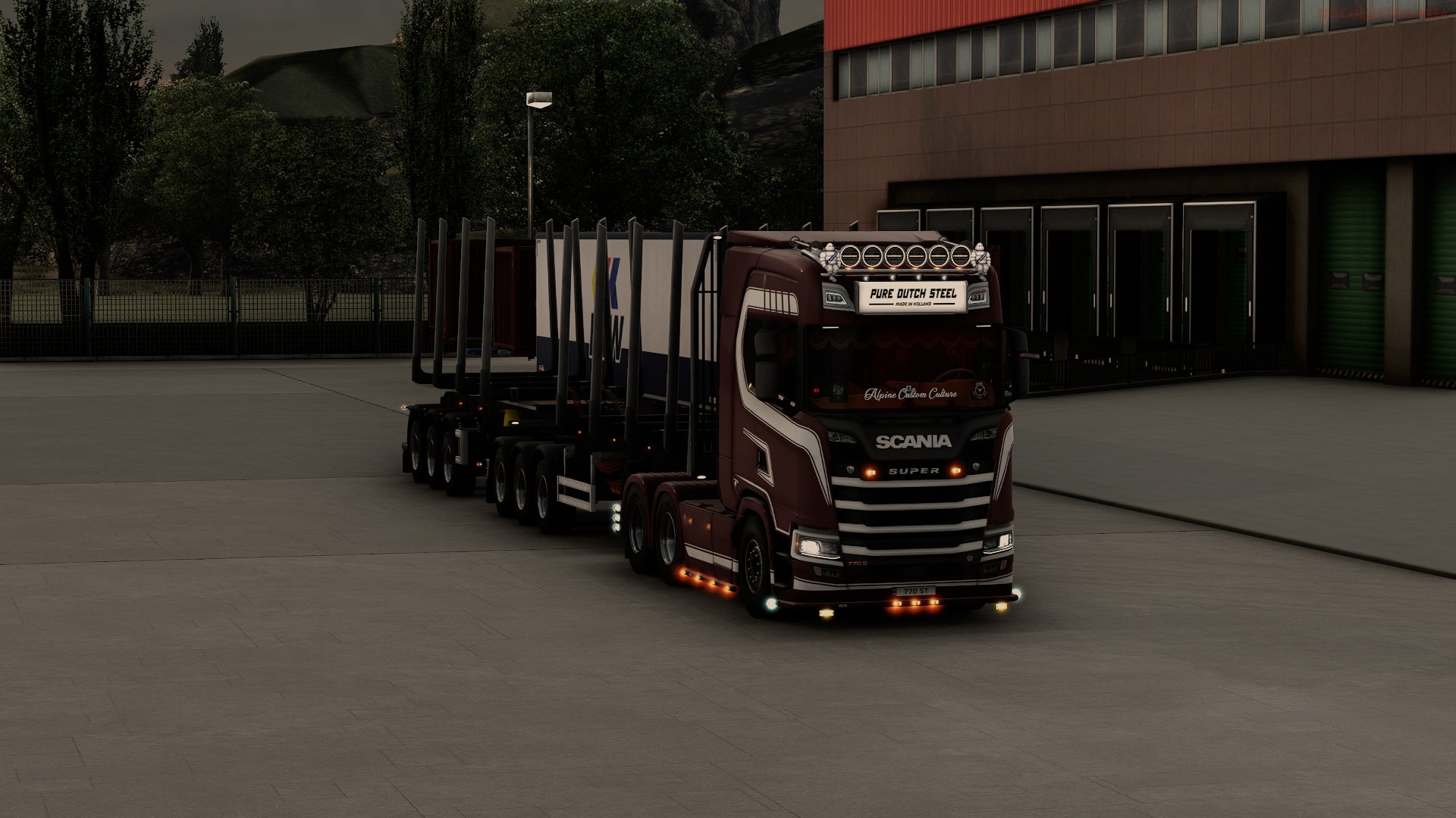 Scania  NG brighter lights