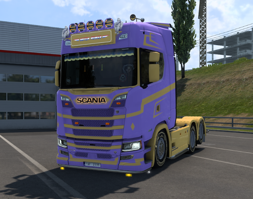 Scania S 2016 (6x2)