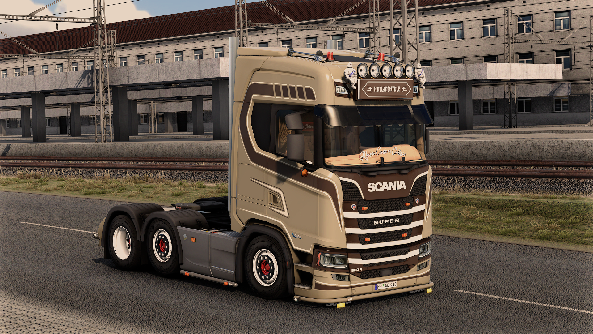 Scania S560 6x2 Midlift Van der Heijden Style