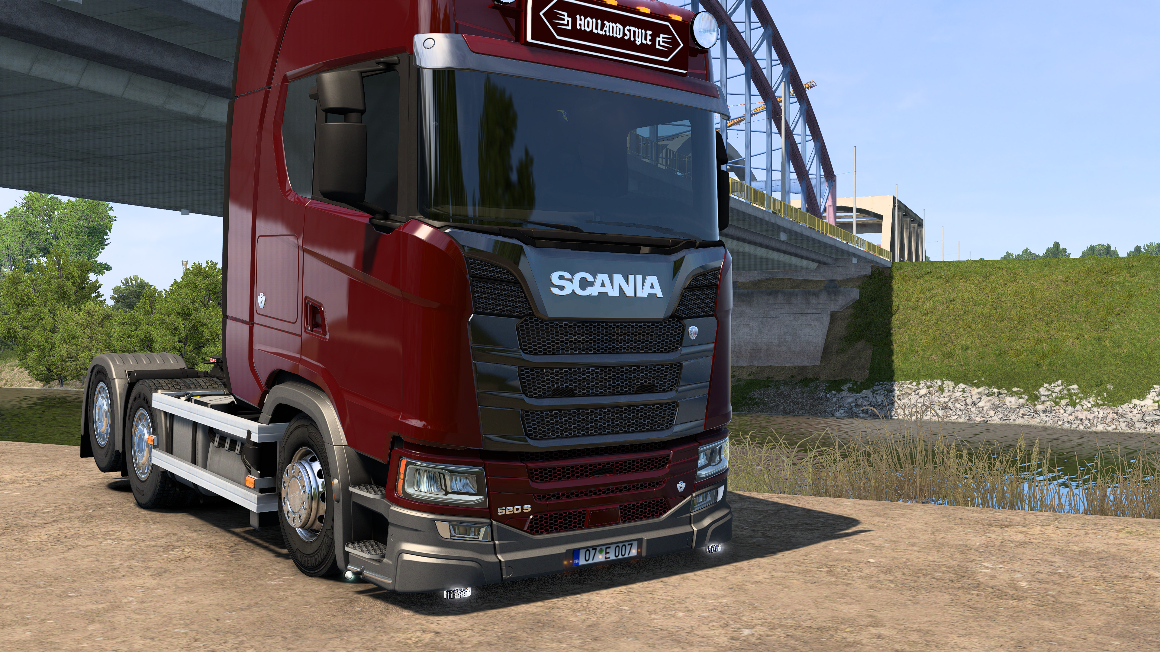 Scania S | Painted & Gloss Front Grills