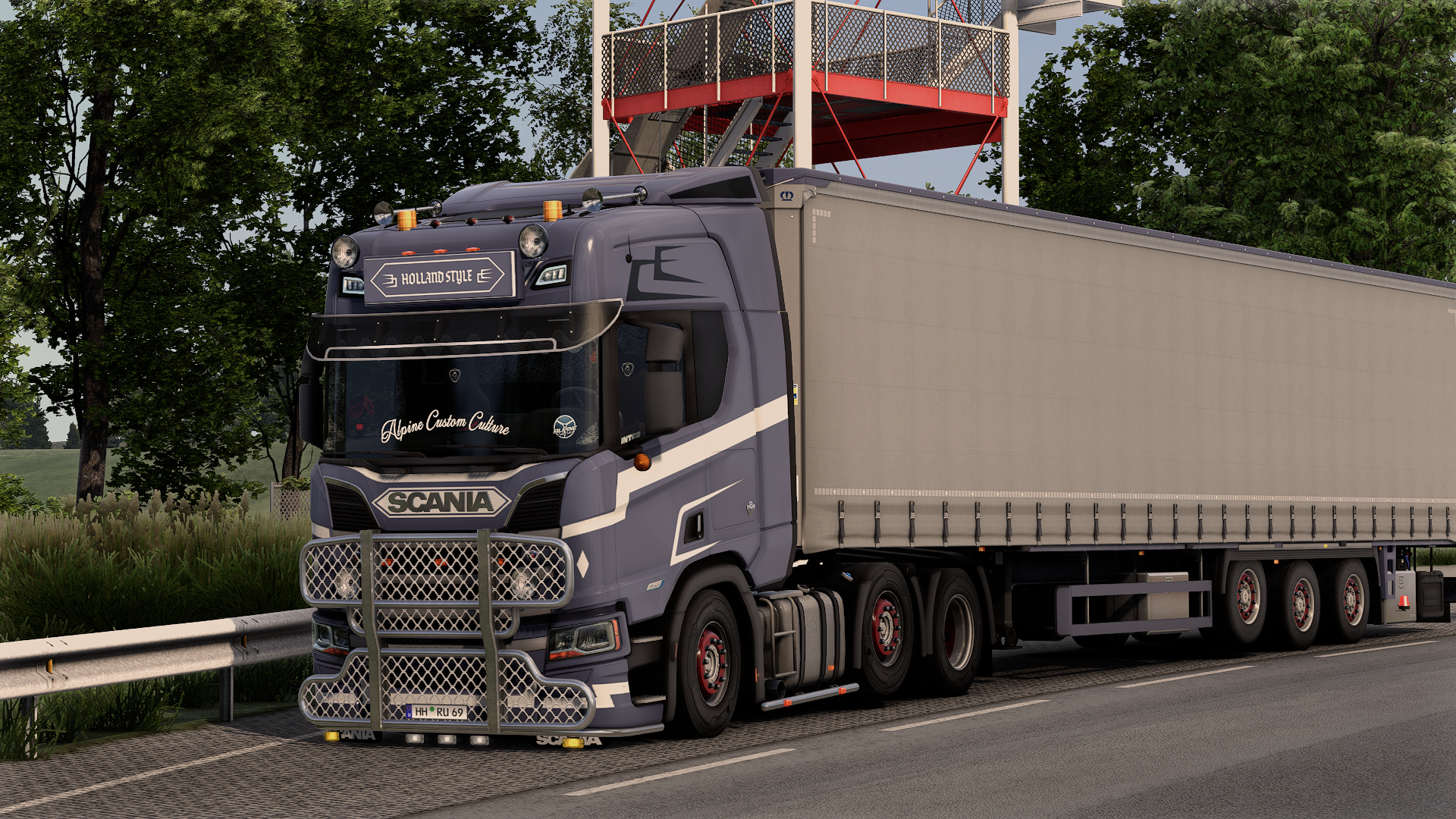 Scania R500 6x2 Midlift Oldskool