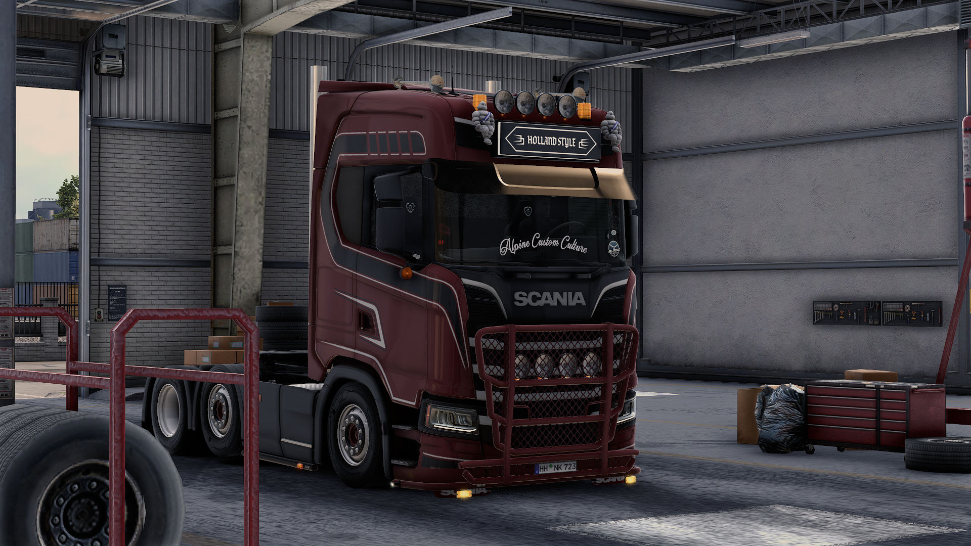 Scania S770 6x2 Midlift Short Cabin (Heinrichs Thermoliner Style)