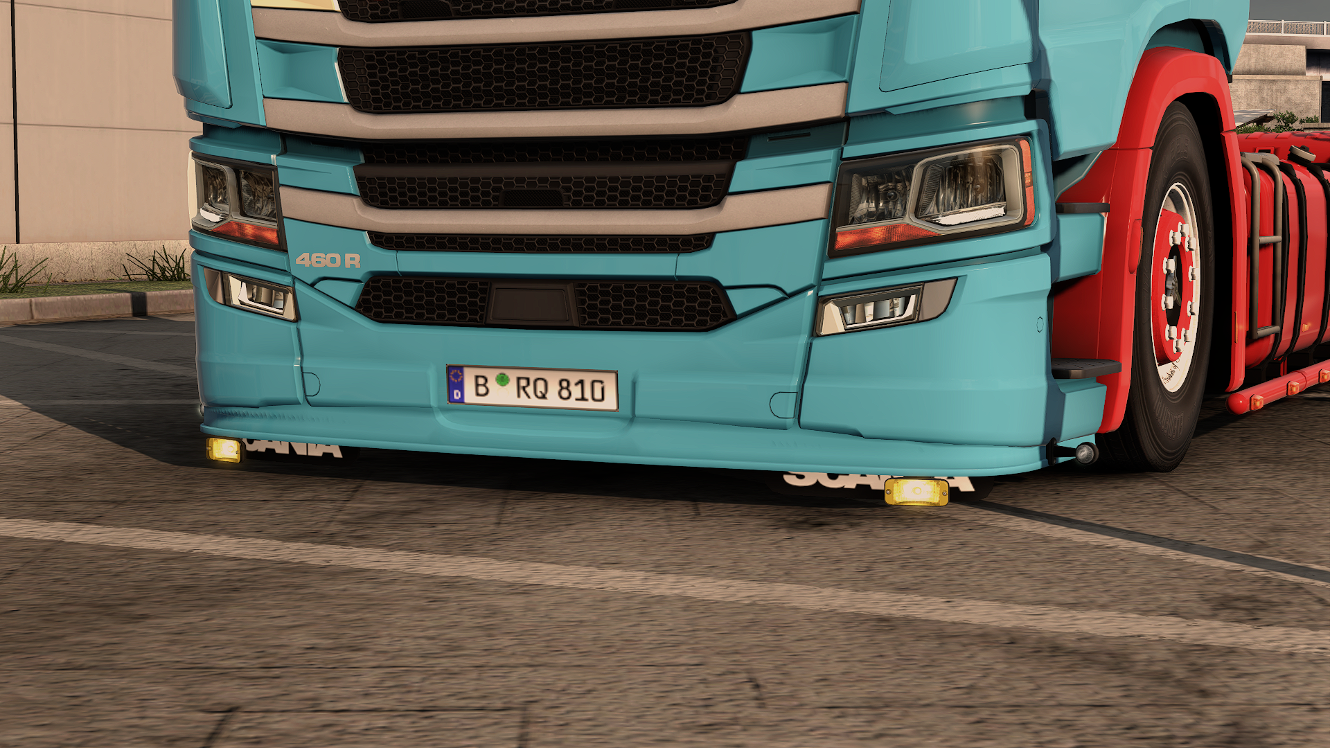 Scania NG Bottom Lip (only for TLMP)
