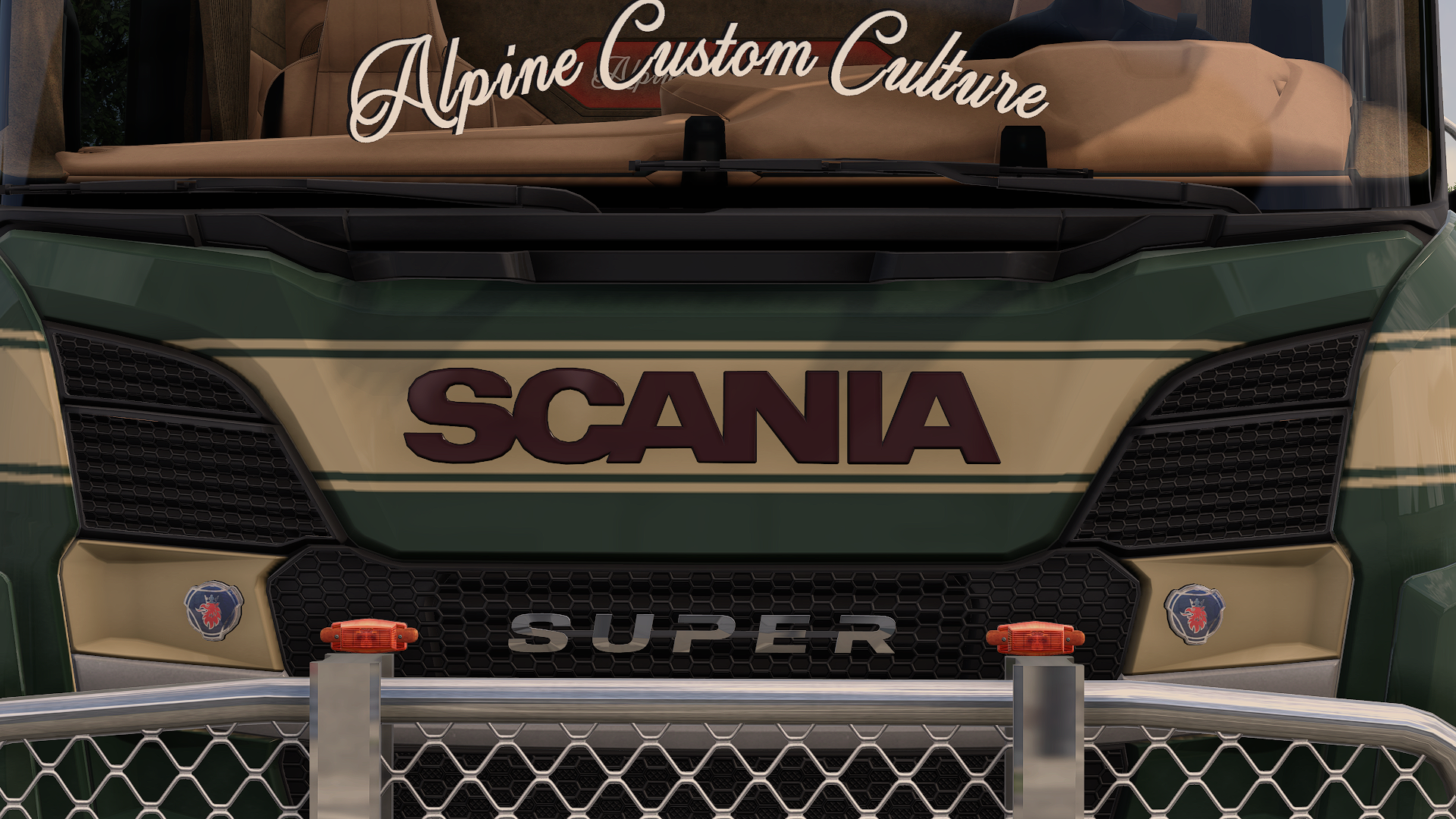 paintable Scania Logo (only for TLMP)