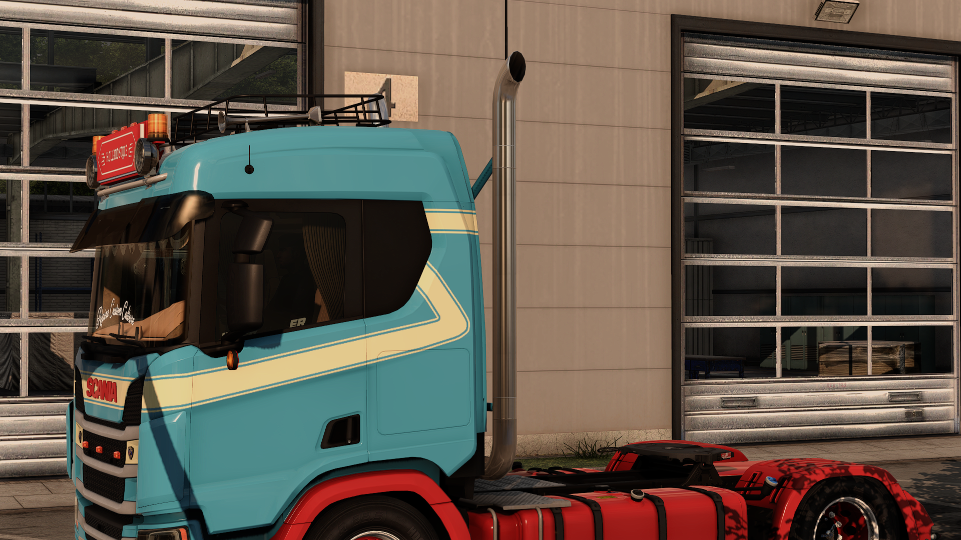 Scania NG Exhaust