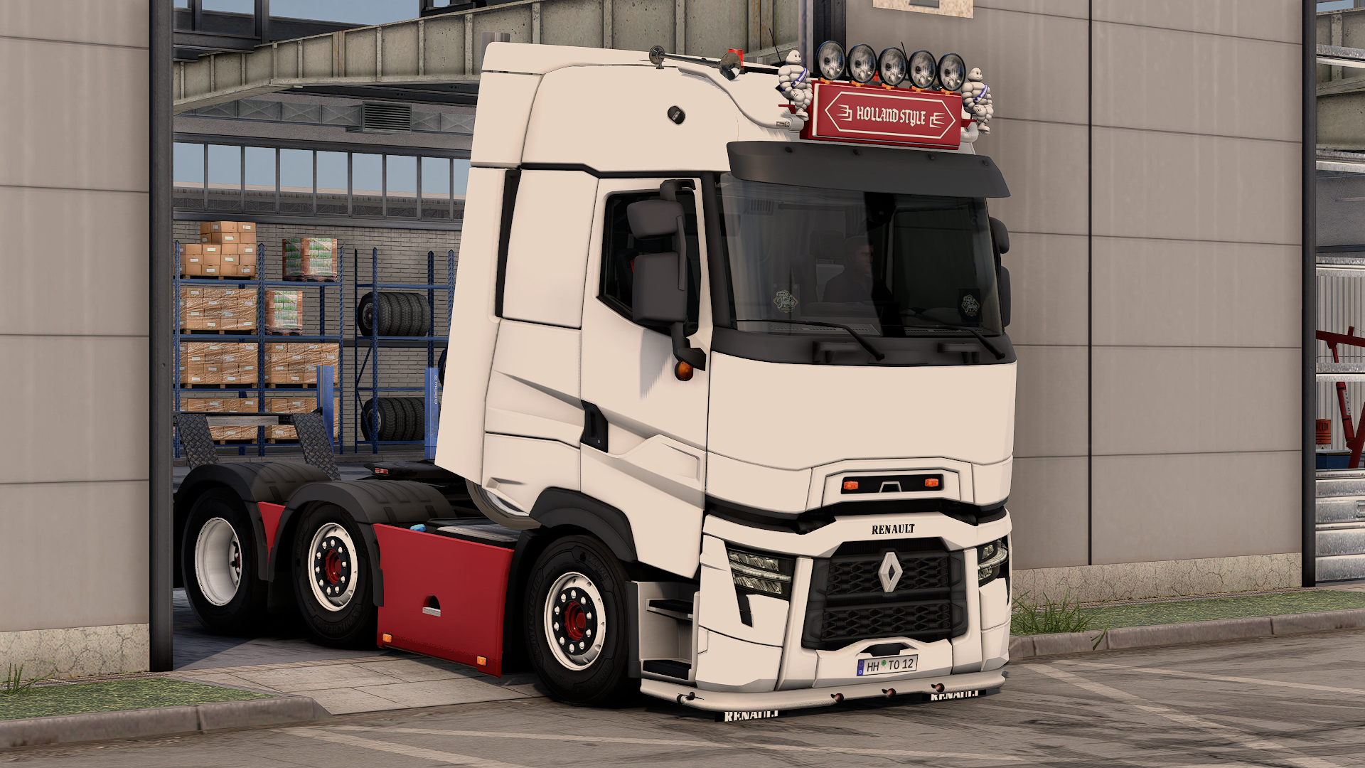 Renault T 6x2 Midlift