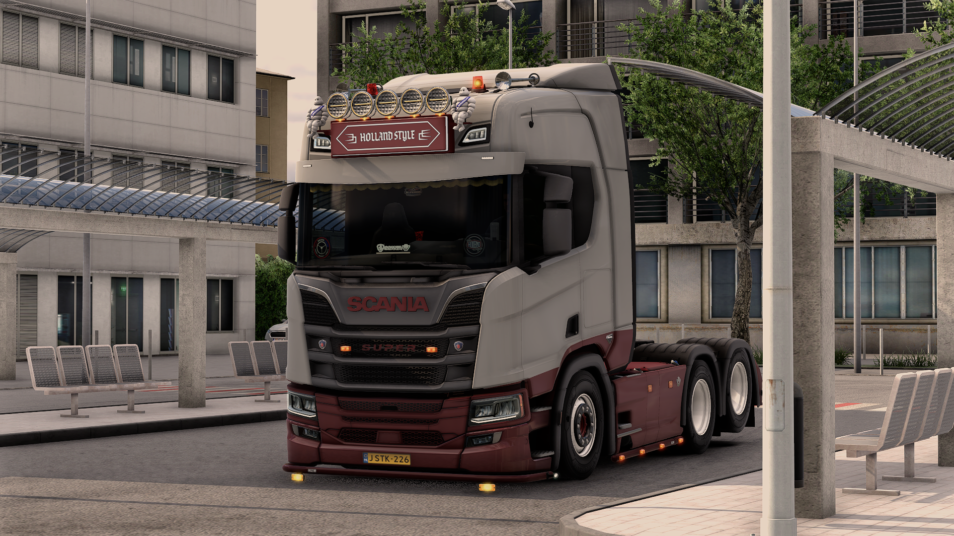 Scania R770 6x2 taglift